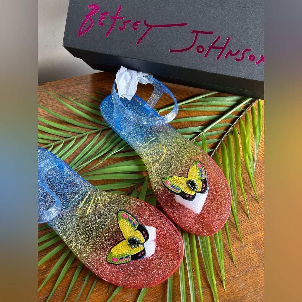 NWT Betsey Johnson Tabby Butterfly Sandal - Picture 8 of 9